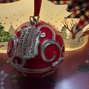 Pandora rockettes  collectible Red Christmas Ornament and charm
